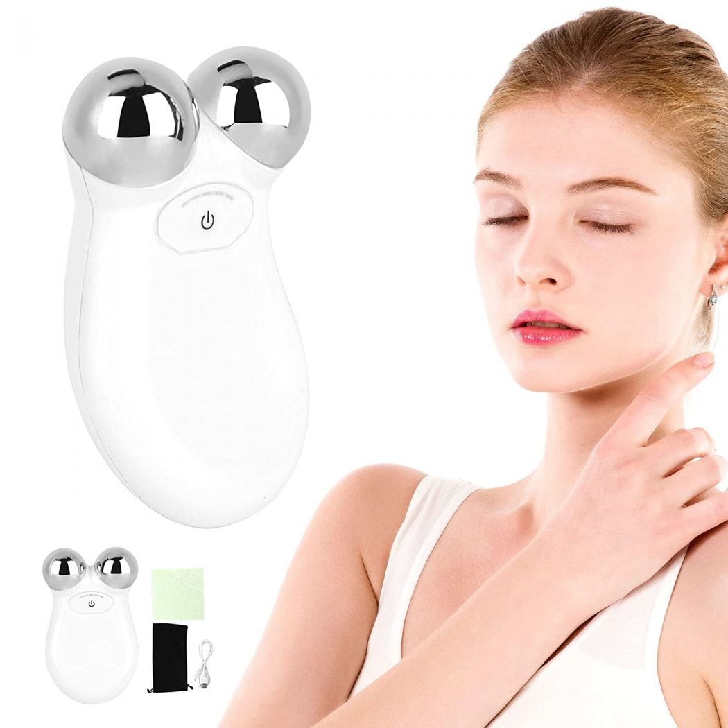 Micro Current Reduce Wrinkles Improve Skin Tone Facial Massage Device